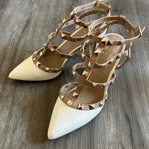 💚SALE💚MIX NO.6 high heel shoes Women’s White high heel Mix No. 6 Liraven Pumps